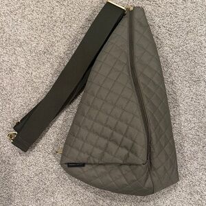 Logan and Lenora Quilted Crossbody Bag with Adjustable Strap